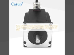Giá xuất xưởng Động cơ bước lai Nema 23 Cao 2N.m Thân 76mm Thân máy 2.85V Động cơ Casun có CE RoHS cho CNC