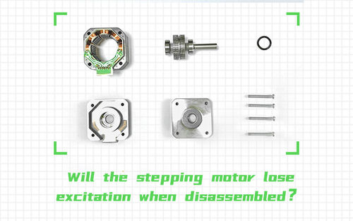 tin tức mới nhất về công ty Will the stepping motor lose excitation when disassembled?
