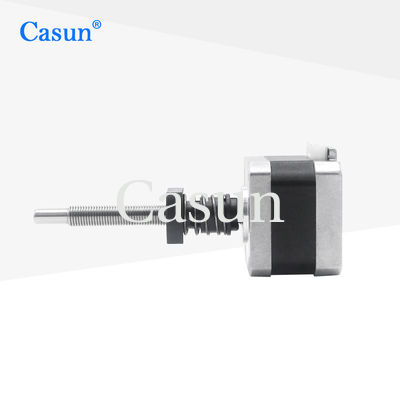 Giá tốt Động cơ bước 34mm NEMA 17 với vít chì 42mm động cơ bước tuyến tính Trực tuyến