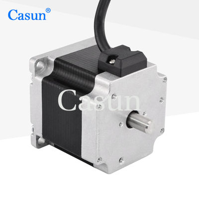 Giá tốt NEMA 23 Stepper Motor 54mm Body 1.26N.m 2.8A Dual Shaft For CNC Trực tuyến