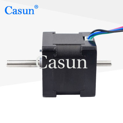 Giá tốt Dual Shaft Nema 14 Stepper Motor 4 Leads 34mm 1.8deg 18Ncm 25.56oz.in 0.8A Step Motor Trực tuyến