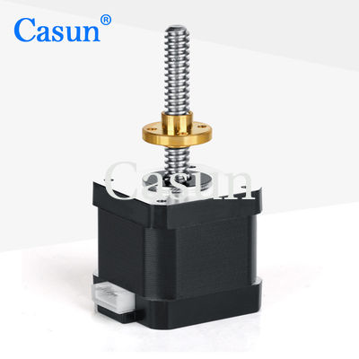 Giá tốt Casun Đường 34mm NEMA 17 Động cơ bước với vít chì 42mm 6.4V 1.28A Trực tuyến