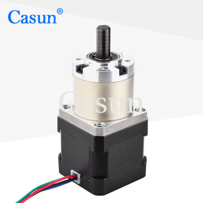 Giá tốt NEMA 17 Stepper Motor with Gearbox 100/1 40mm body with CE Trực tuyến
