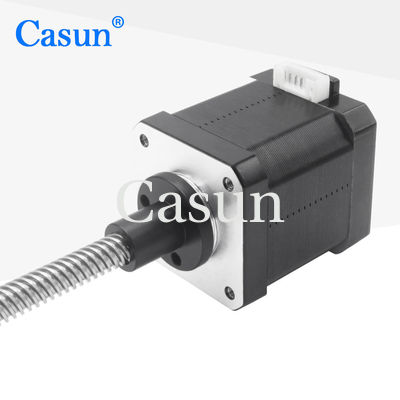 Giá tốt 34mm NEMA 17 Stepper Motor Screw dẫn 1.65Amp 500mN.M Casun Stepper Motor Trực tuyến