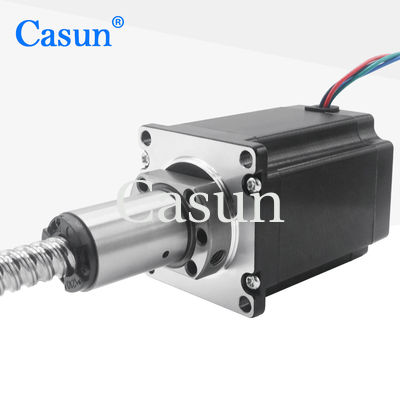 Giá tốt 2000mNm 4A NEMA 23 Ball Screw Stepper Motor Hybrid Linear Actuator 76mm 24mm Trực tuyến