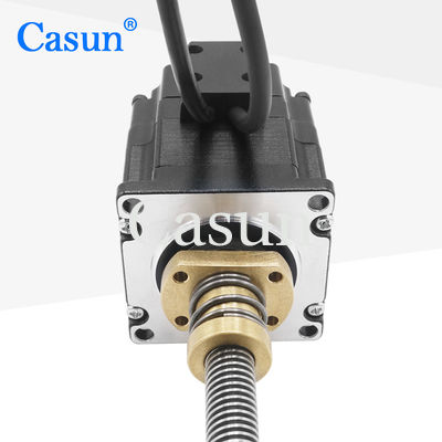 Giá tốt 1.8 Cấp độ 2 Giai đoạn NEMA 23 Động cơ bước tuyến tính với mã hóa 57 * 57 * 45mm 0.9N.M 4 dây Trực tuyến