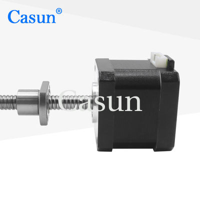 Giá tốt Động cơ bước vít hình quả bóng NEMA 17 Tr8 * 2 450mN.M Hai pha CE ISO Trực tuyến