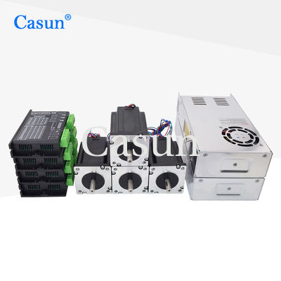 Giá tốt Casun 2 Phase Nema 23 hybrid stepper motor 57x57x56mm 1.2N.m high torque 2.8A with 4 axis / 3axis  for CNC for Engraving machine Trực tuyến