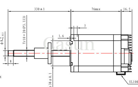 Giá tốt NEMA 23 Động cơ bước trục trục trục trục trục bên ngoài tích hợp 2N.M Động cơ bước trục trục trục trục Trực tuyến