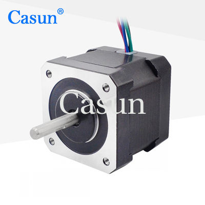 Giá tốt 2 Phase 1.8 Degree NEMA 17 Dual Shaft Step Motor 0.45N.M For Automotive Equipment Trực tuyến