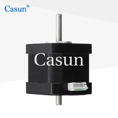 Giá tốt Động cơ hai trục Nema 17 Stepper Bipolar 1.8 Deg 45Ncm 63.7oz.in 1.68A 4 dây cho 3D DIY CNC Trực tuyến