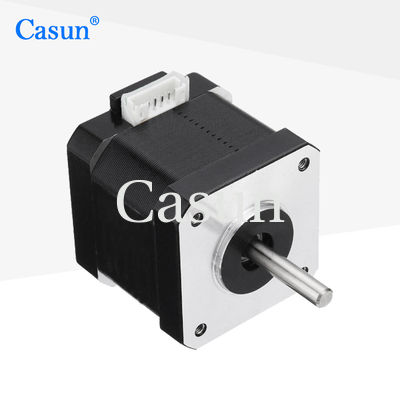 Giá tốt 1.8 Degree Dual Shaft NEMA 17 Stepper Motor 42*42*40mm 4 Lead Stepper Motor Trực tuyến