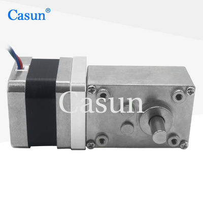 Giá tốt Casun Nema 17 Hybrid Stepper Motor with Worm gear reducer 270mN.m 2.93V 36/1 Ratio Trực tuyến
