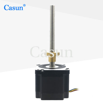 Giá tốt Động cơ bước lai Nema 34 có phanh 24V DC 4,5Nm Big Tough CE RoHS được chứng nhận từ Casun Motor Trực tuyến