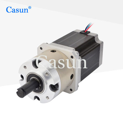 Giá tốt 57X57mm NEMA 23 Geared Stepper Motor With Planetary Gearbox Trực tuyến