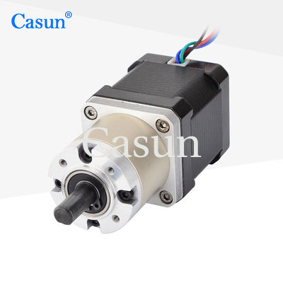 Giá tốt 42x42mm NEMA 17 Geared Stepper Motor 2.77V With Gear Box Gear Reducer Trực tuyến