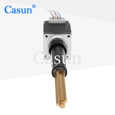 Giá tốt Đen chì vít stepper động cơ dây chuyền NEMA 11 Helical Pitch 38.1mm cho máy pha Trực tuyến