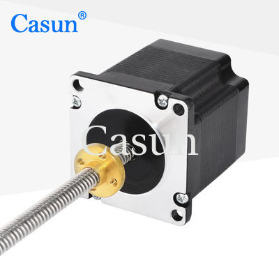 Giá tốt 57x57x54mm 3.36V NEMA 23 Stepper Motor With Lead Screw For Engraving Machine Trực tuyến