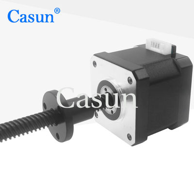 Giá tốt 1.8 Degree NEMA 17 Stepper Motor Tr8*4 40mm Body 2.0A For Mechanical Processing Trực tuyến