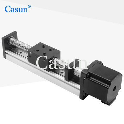 Giá tốt Micro Nema 23 Ball Screw Slider Rail với Nema 23 Hybrid Stepper Motors Chứng nhận CE Trực tuyến