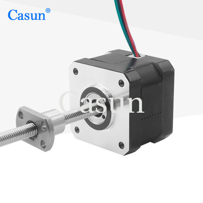 Giá tốt Ball Screw Stepper Motor NEMA 17 1.28A For Automated Assembly Lines Trực tuyến