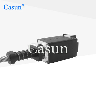 Giá tốt NEMA 8 Động cơ bước DC không bị giam 38mm Tr5 × 2 cho thiết bị làm đẹp Trực tuyến