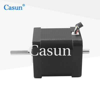Giá tốt NEMA 17 Dual Axis Stepper Motor 48mm Body 2.0A 0.59N.m With Mechanical Equipment Trực tuyến