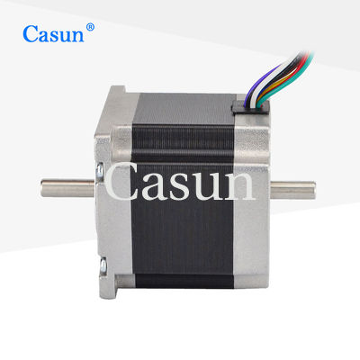 Giá tốt Đường đệm kép 1.8 độ 4 Giai đoạn 1.26N.m DC NEMA 23 Máy động cơ bước lai CNC Robot Trực tuyến